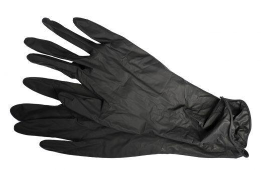 Gants en latex noirs - Taille S