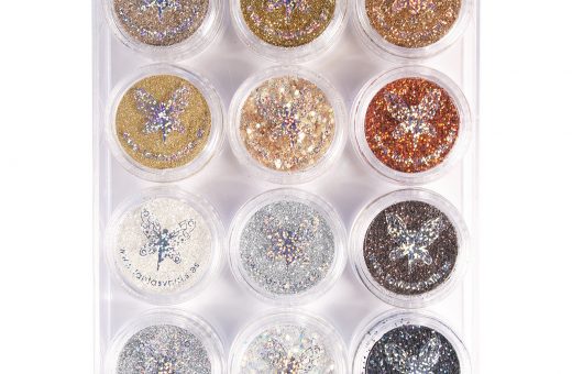 Glitter Kit of 12 colors - JEWEL
