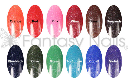 Poudres acryliques Collection Metallic Mineral - 15 ml