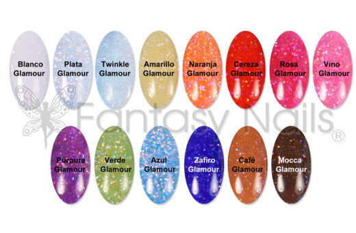 Poudres acryliques Collection Glamour - 15 ml