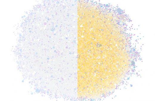 Colorchanging Glitter Powder - YELLOW