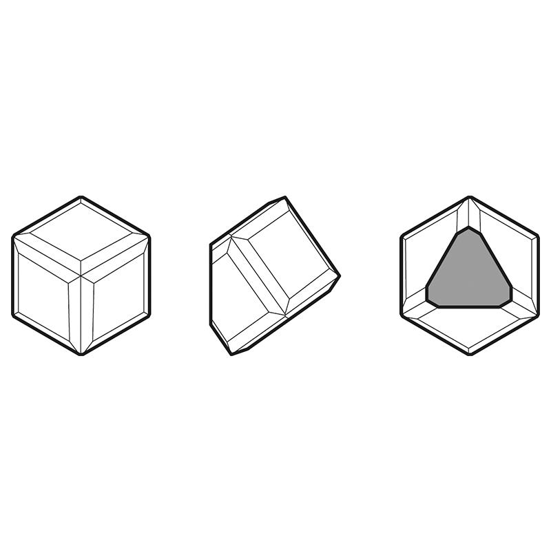 Cube Swarovski Aurore Boreale