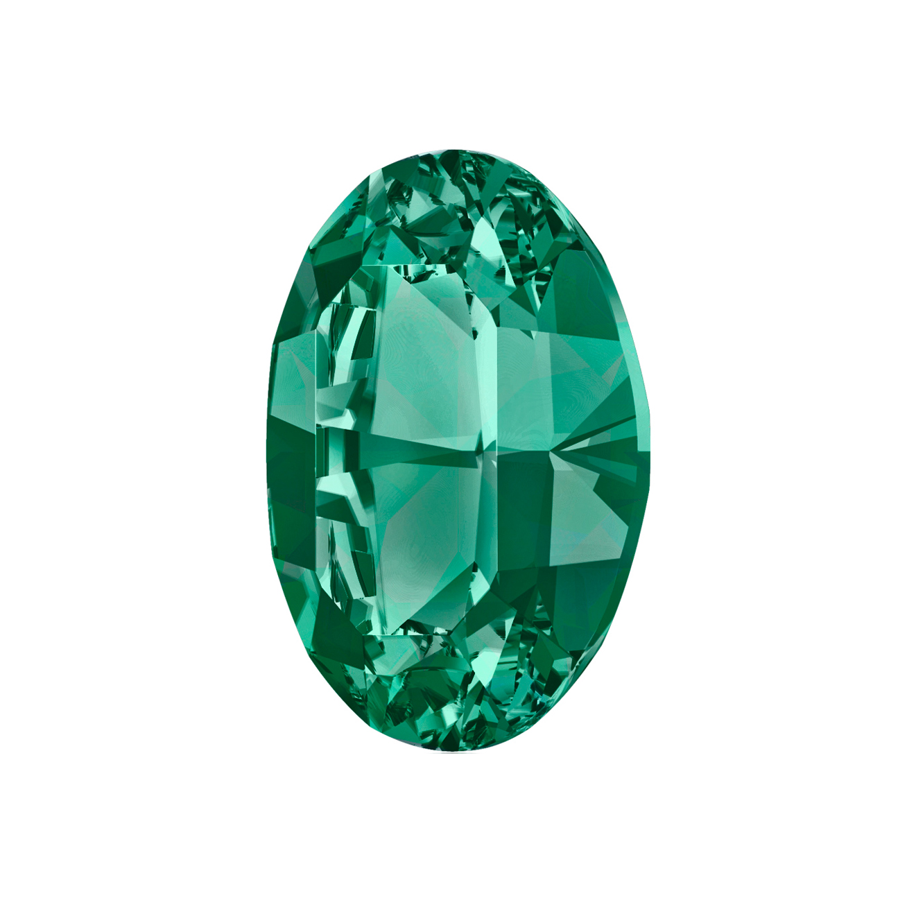 Oval Swarovski Emerald