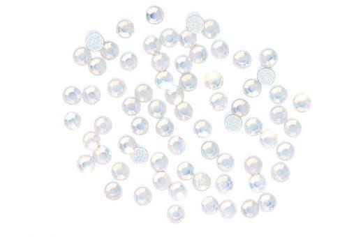 Crystal Rhinestones - WHITE OPAL