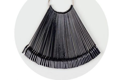 Nuancier Eventail Carré Black à anneau