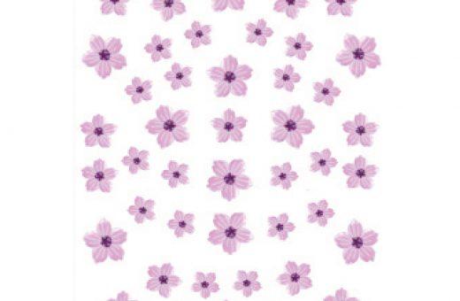 Stickers 3D - Summer Flower - Violeta