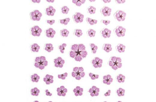 Stickers 3D - Summer Flower - Morado
