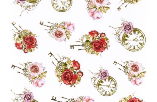 Superslim Waterdecals - Vintage Rose