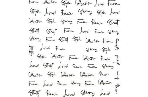 Stickers Text - Style Black