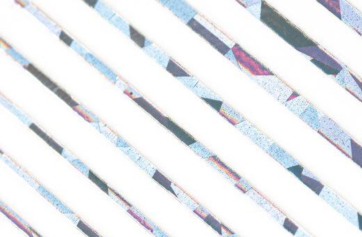 Stickers stripes Holo Silver