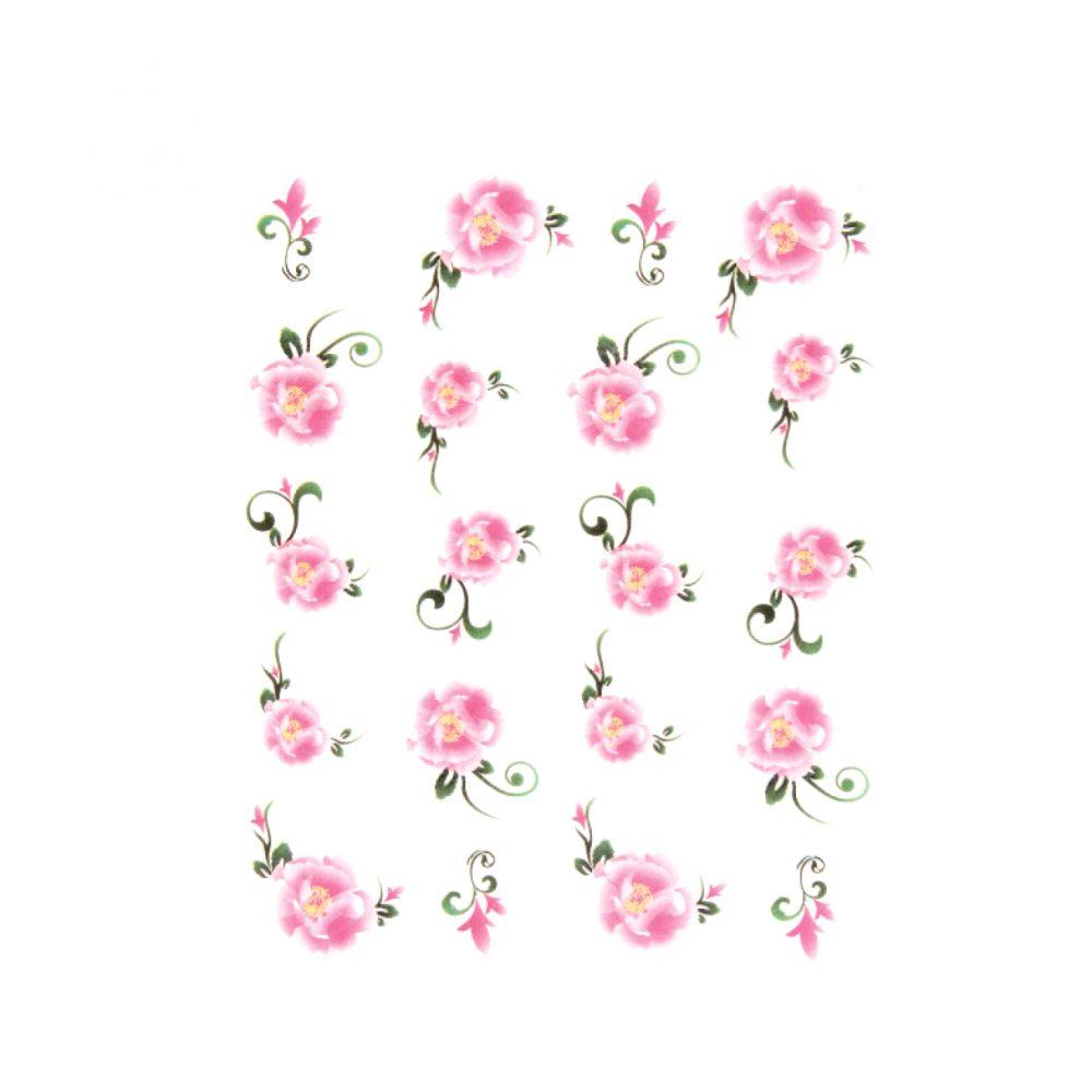 Water Decals roses roses