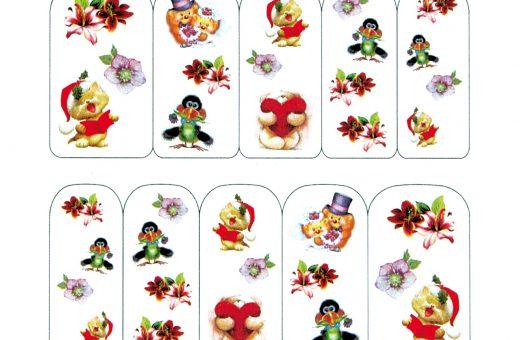 Water Decals teddy bears