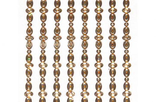 Stickers - Tiras aros oro