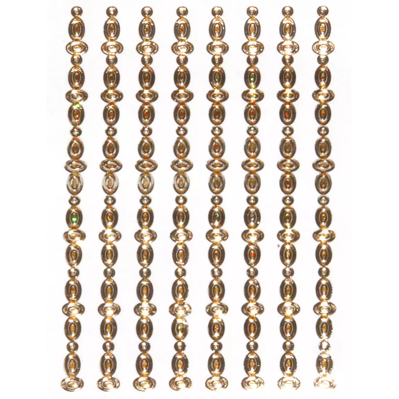 Stickers - Tiras aros oro