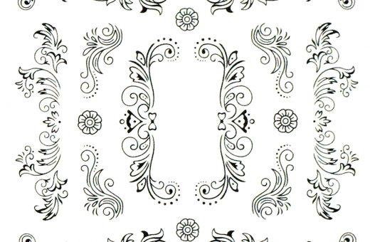 Water Decals negro vintage