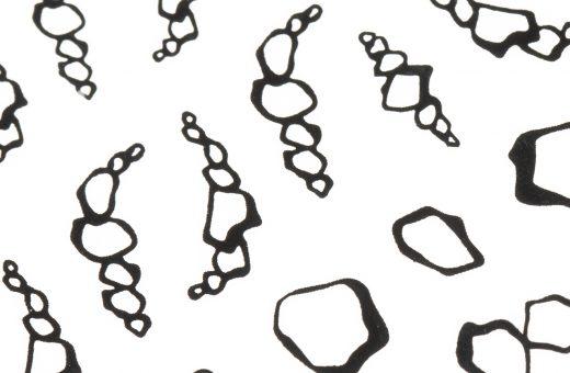 Stickers Fancy Stones Black