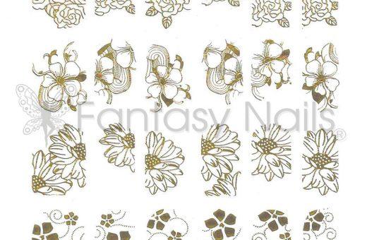 Relief Stickers Gold