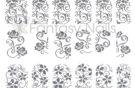 Relief Stickers Silver