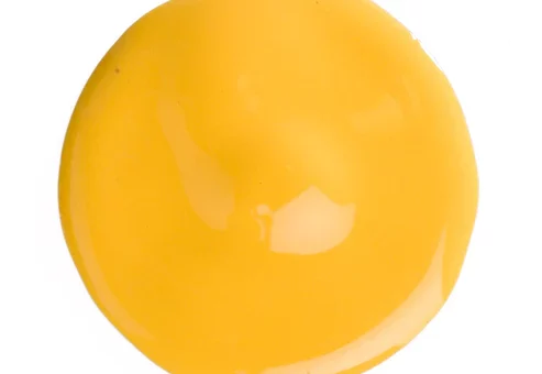 Gel Painting Yellow