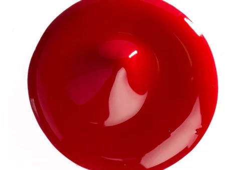 Gel Painting Red