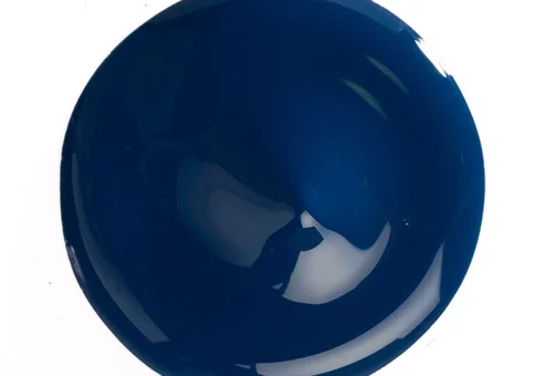 Gel Painting Blue