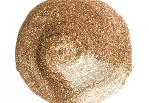 Gel Painting Gold