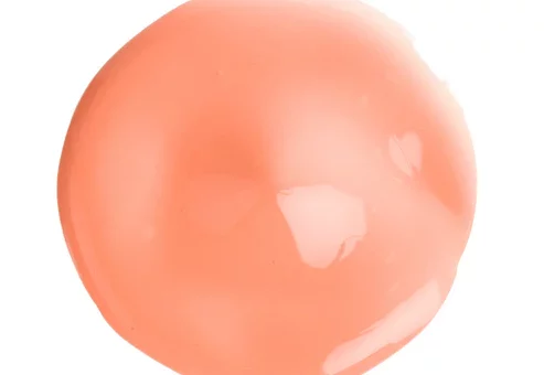 Gel Painting Pastel Orange