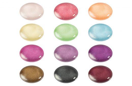 Poudres acryliques Collection METALLIC MINERAL 3