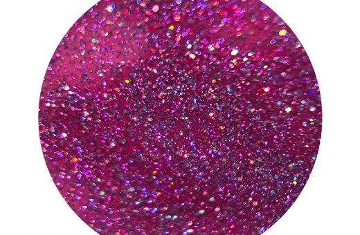 Gel Lacquer GLITTER - Winter Rose
