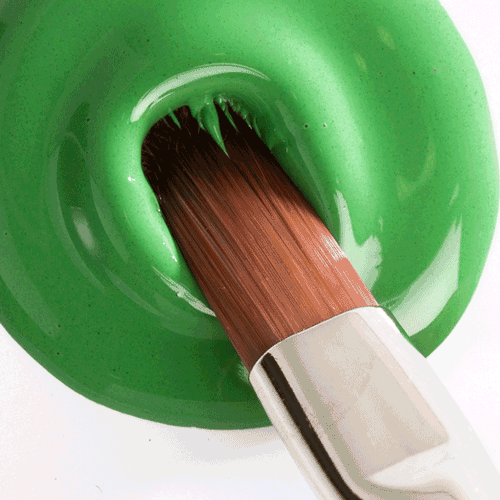 Gel Painting Tropical – Green – Image 3