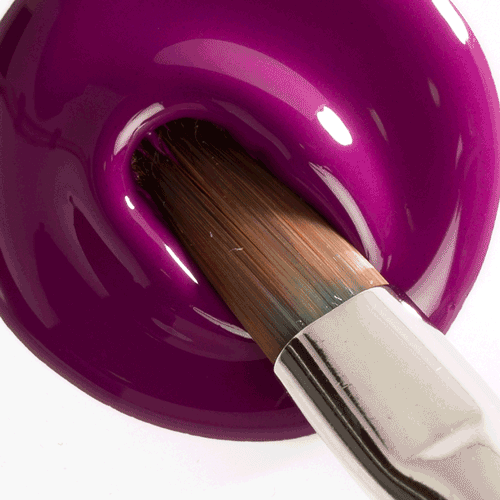 Gel Painting Tropical – Plum – Image 3