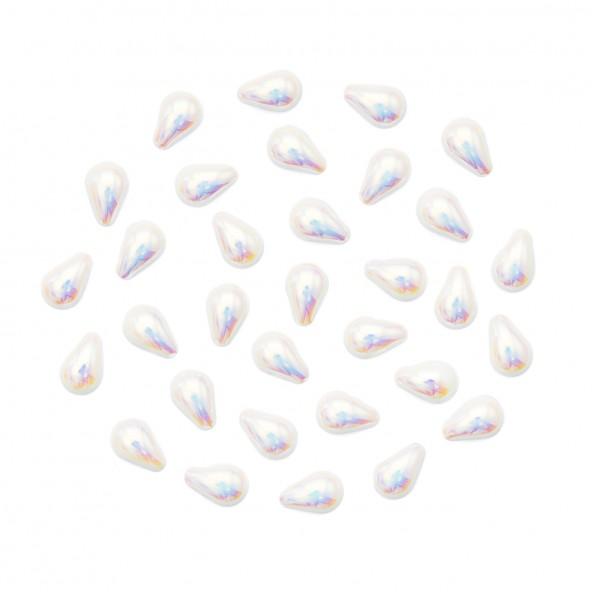 AB White Pearls - Drop