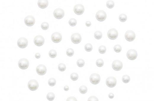 White Pearls Circle Mix