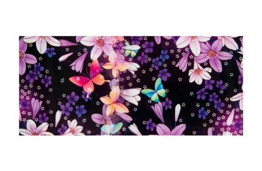 Foil Floral - Dark Lily