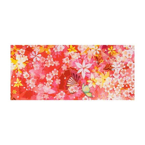 Foil Floral - Red Butterfly