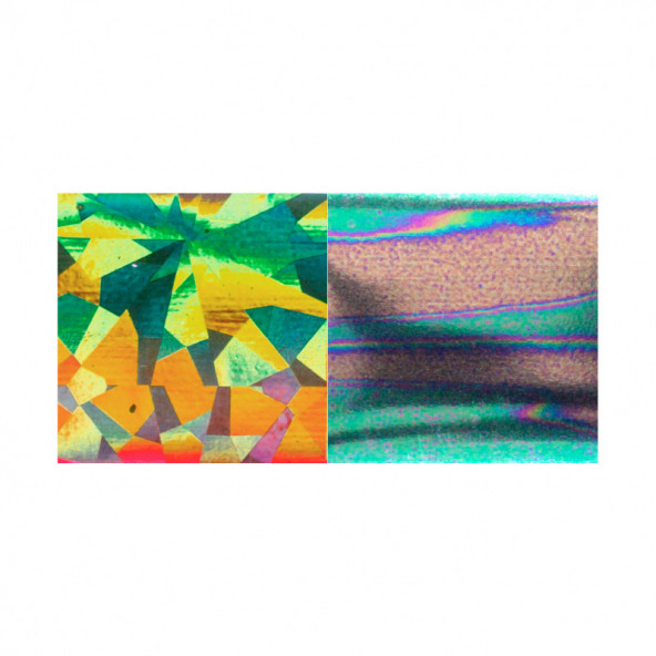 Foil DUO Green Gold Diamond / Green Gold Patrol