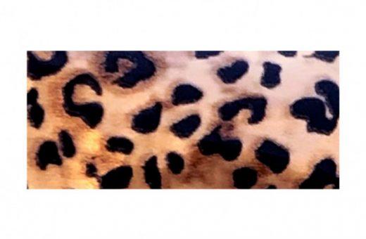 Foil Leopard Brown