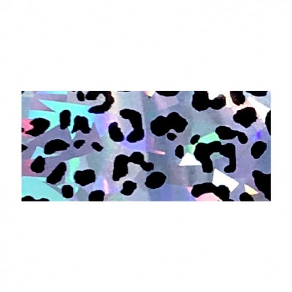 Foil Leopard Silver