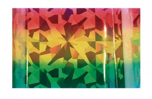 Foil Red Yellow Green Diamond