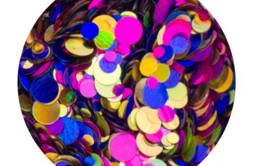 Circles Mix Blue Pink Gold