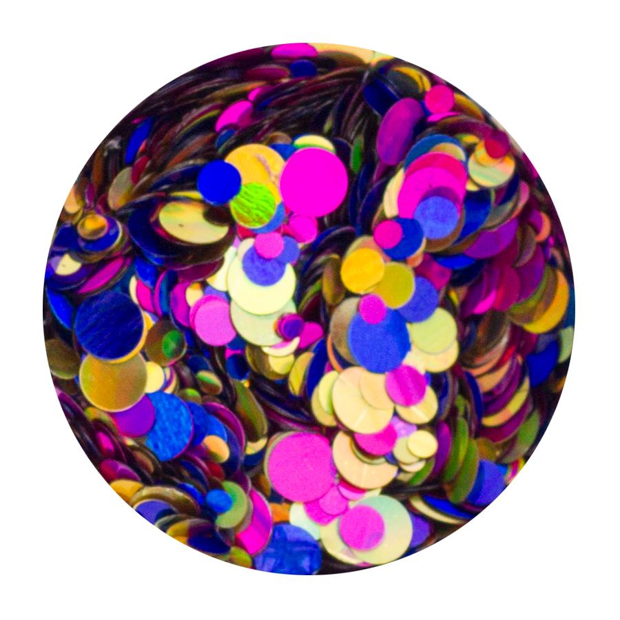 Circles Mix Blue Pink Gold