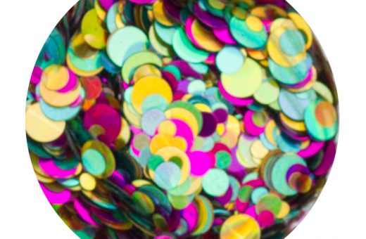 Circles Mix Aqua Pink Gold