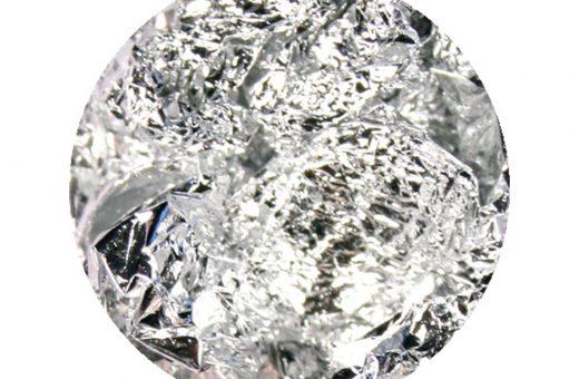 Papier métallique Silver
