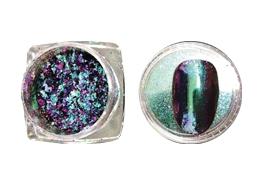 Poudres effet Caméléon Blue / Purple