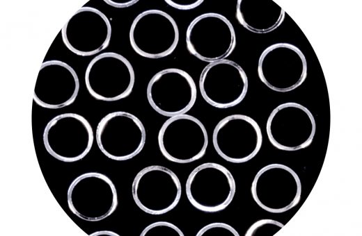 Metallic Forms Cercle - Silver - 25 pcs