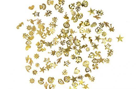 Flat Metal Gold OCEAN
