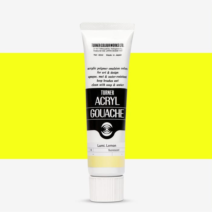 Turner - Peinture Acrylique Lumi Lemon 202 - 20 ml – Image 2