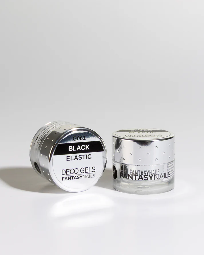 Deco Gel ELASTIC - BLACK 5 ml – Image 2
